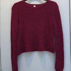 Red sweater